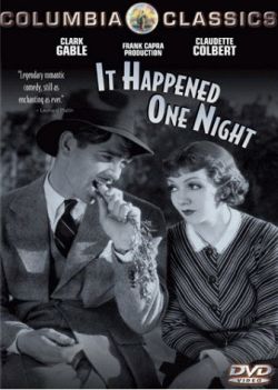 Clark Gable and Claudette Colbert on It Happened One Night