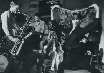 Gerry Mulligan and Janice Rule in The Subterraneans