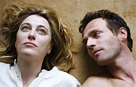 Valeria Bruni Tedeschi as Marion and Stéphane Freiss as Gilles