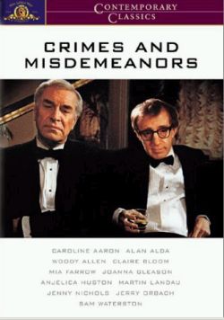 Martin Landau as Judah Rosenthal and Woody Allen as Cliff Stern in Crimes And Misdemeanors