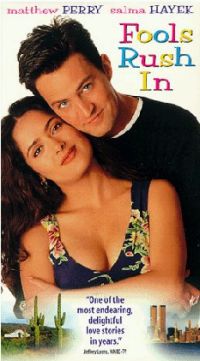 Matthew Perry and Salma Hayek in Fools Rush In