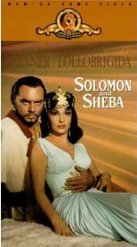 Soloman & Sheba VHS
