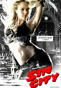 Jessica Alba in Sin City 